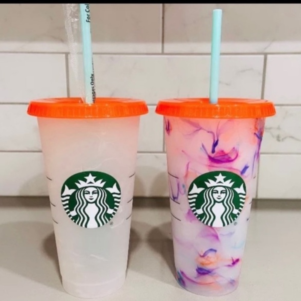 FINAL DROP 🔥 NWOT Starbucks Color Changing Venti Cold cup 🌈 - Picture 2 of 4
